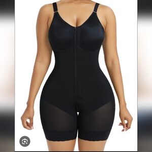 NEW Yianna Women's Black Shapewear Bodysuit Size Medium